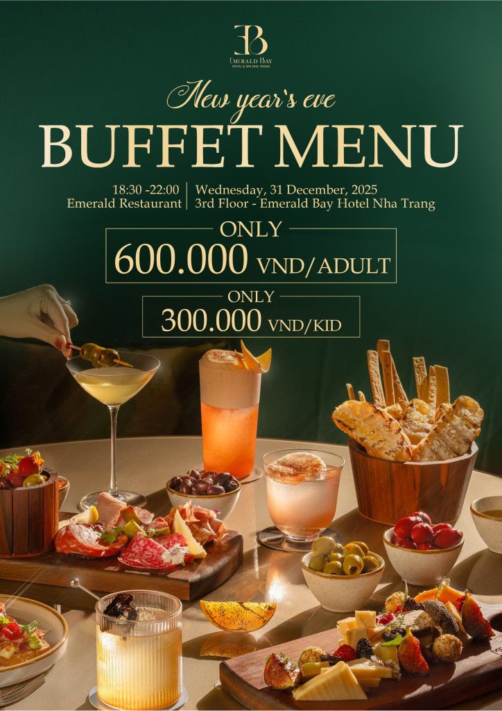 buffet tiệc cuối năm